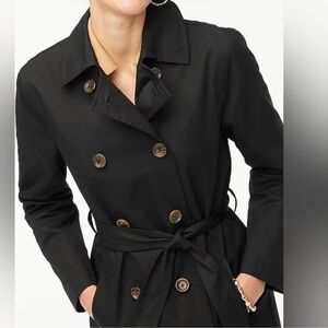 J. CREW | Double-breasted Lightweight Trench Coat size 18